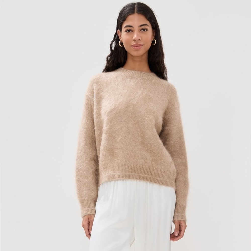 Sablyn Slouchy Crewneck Cashmere Sweater NWT